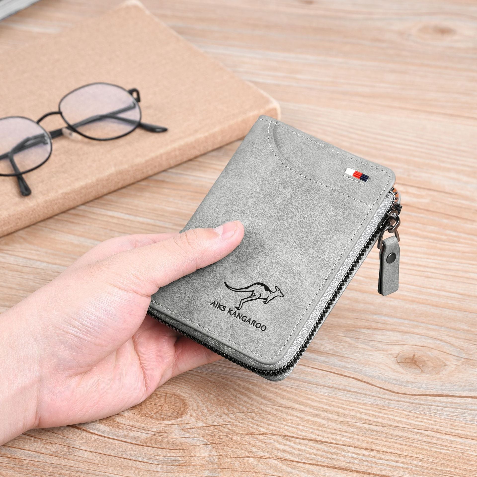 RFID Blocking Leather Card Holder RFID Blocking Leather Card Holder